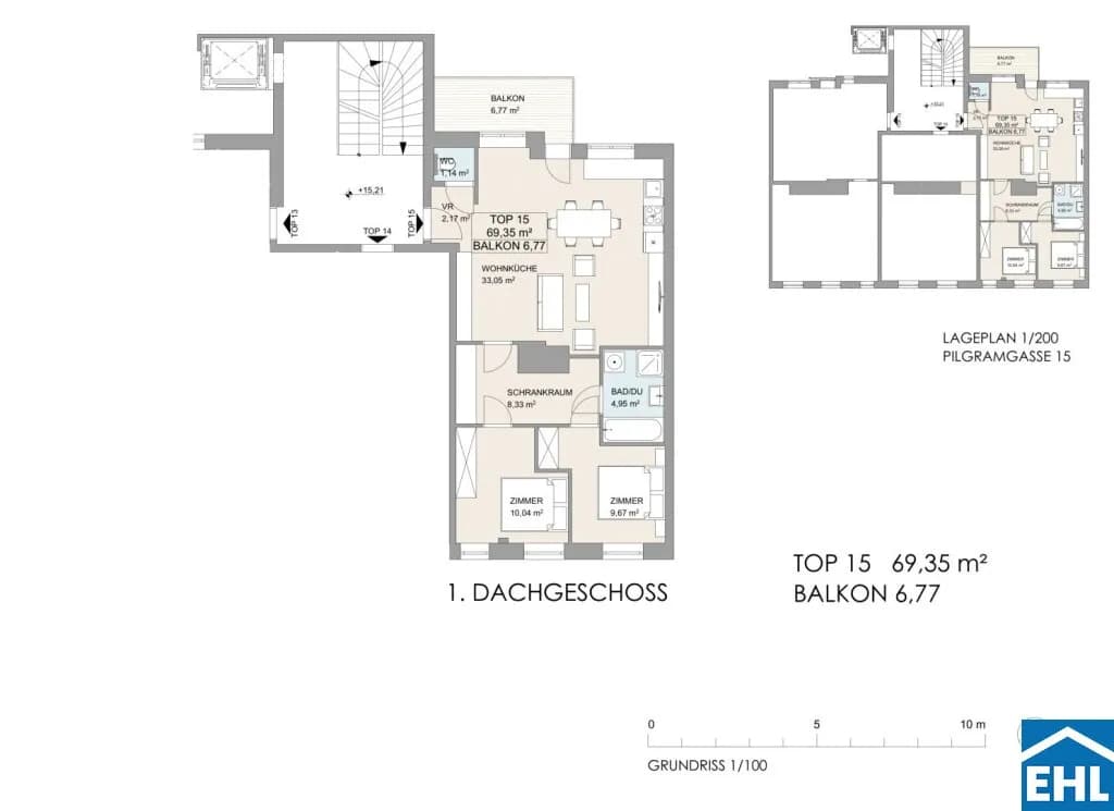 3-Zimmer-Wohnung kaufen in Wien – 69,35 m², € 599.000 – Bild 16 von 16