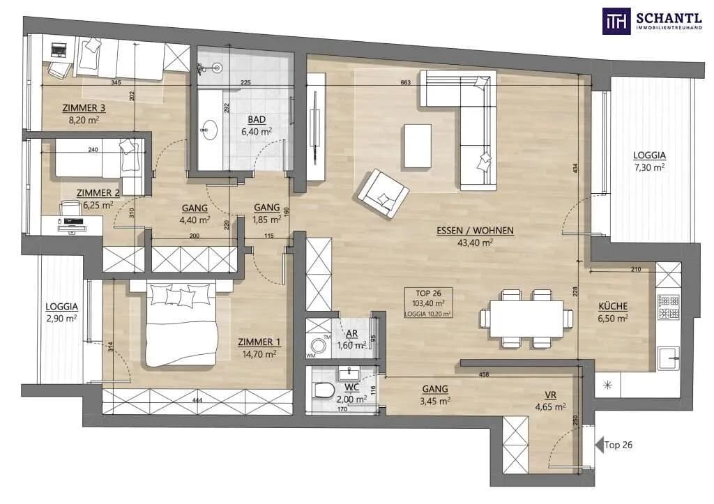 4-Zimmer-Wohnung kaufen in Wien – 101,54 m², € 774.165 – Bild 15 von 15