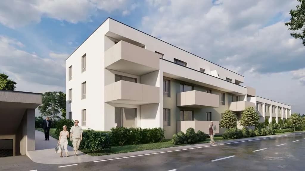 2-Zimmer-Wohnung kaufen in Perg – 52,31 m², € 225.872 – Bild 2 von 3