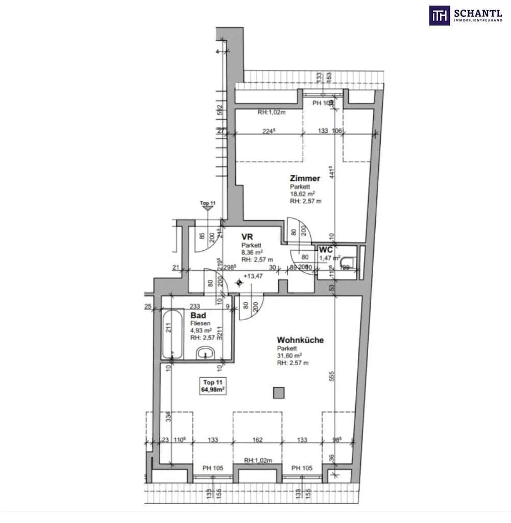 2-Zimmer-Wohnung kaufen in Graz – 64,98 m², € 249.000 – Bild 16 von 18
