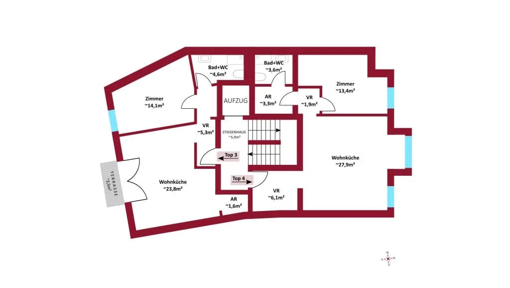 13-Zimmer-Gewerbeimmobilie kaufen in Wien – 368 m², € 1.800.000 – Bild 12 von 14