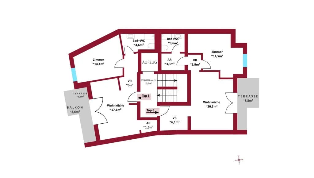 13-Zimmer-Gewerbeimmobilie kaufen in Wien – 368 m², € 1.800.000 – Bild 13 von 14