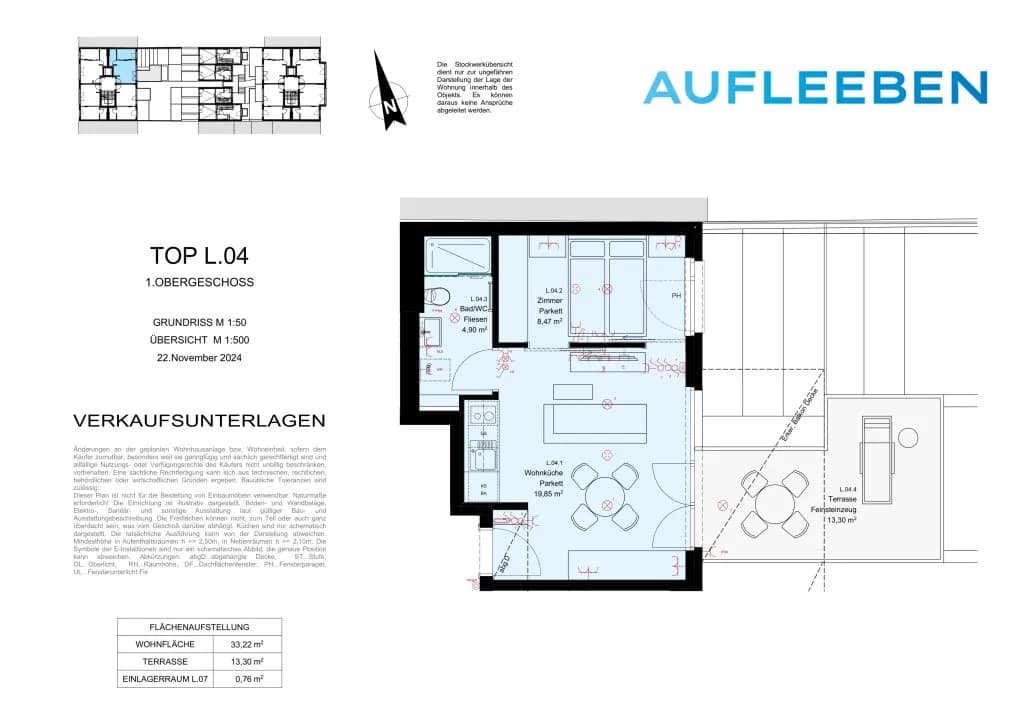 2-Zimmer-Wohnung kaufen in Wien – 33,22 m², € 234.900 – Bild 11 von 11