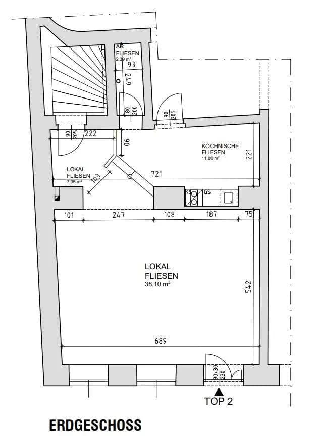 Gewerbeimmobilie mieten in Wien – 197 m², € 4.573 – Bild 11 von 12