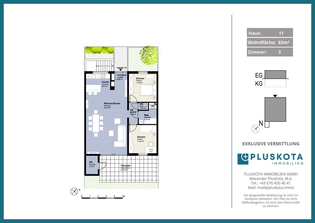 3-Zimmer-Haus kaufen in Baden – 83 m², € 549.000 – Bild 15 von 15