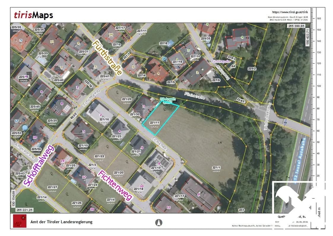 Grundstück kaufen in Kufstein – 410 m², € 311.550 – Bild 9 von 10