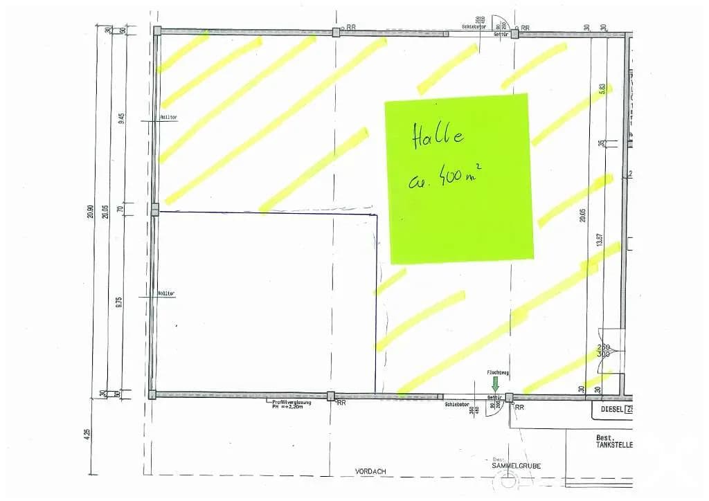 Immobilie mieten in Wels-Land – 400 m², € 2.400 – Bild 2 von 4