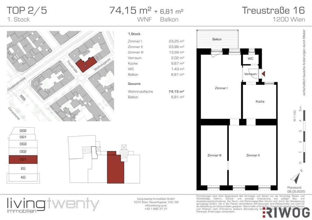 Immobilie kaufen in Wien – 74,15 m², € 185.000 – Bild 8 von 8