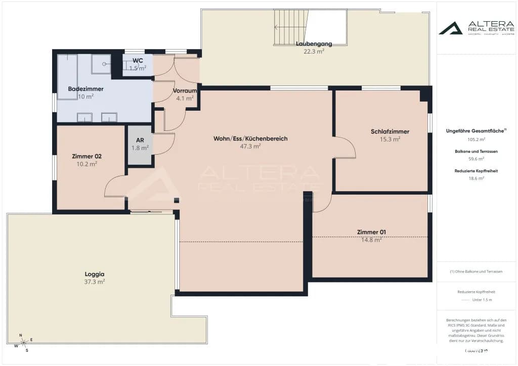 4-Zimmer-Wohnung kaufen in Voitsberg – 105,07 m², € 449.000 – Bild 30 von 34