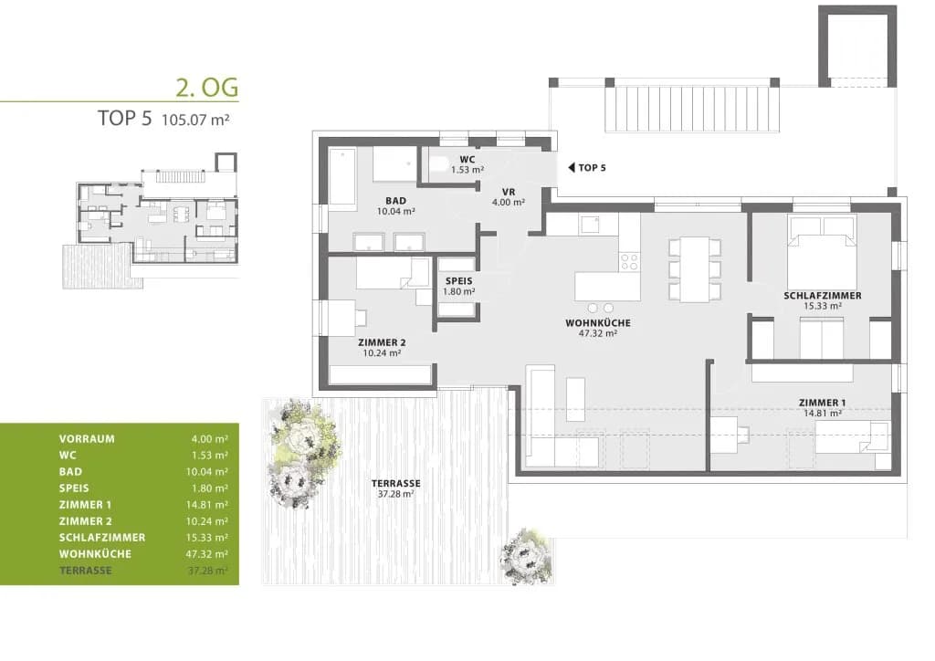 4-Zimmer-Wohnung kaufen in Voitsberg – 105,07 m², € 449.000 – Bild 32 von 34