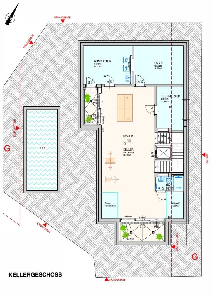 6-Zimmer-Haus kaufen in Wien – 435,37 m², € 3.500.000 – Bild 19 von 23