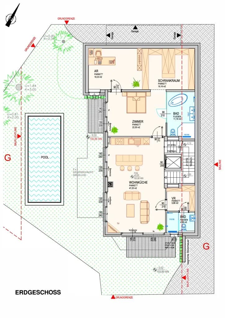 6-Zimmer-Haus kaufen in Wien – 435,37 m², € 3.500.000 – Bild 23 von 23