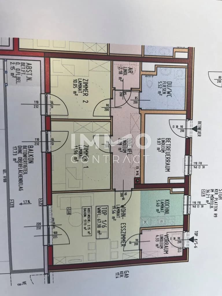 Wohnung mieten in Melk – 67,38 m², € 947 – Bild 13 von 13