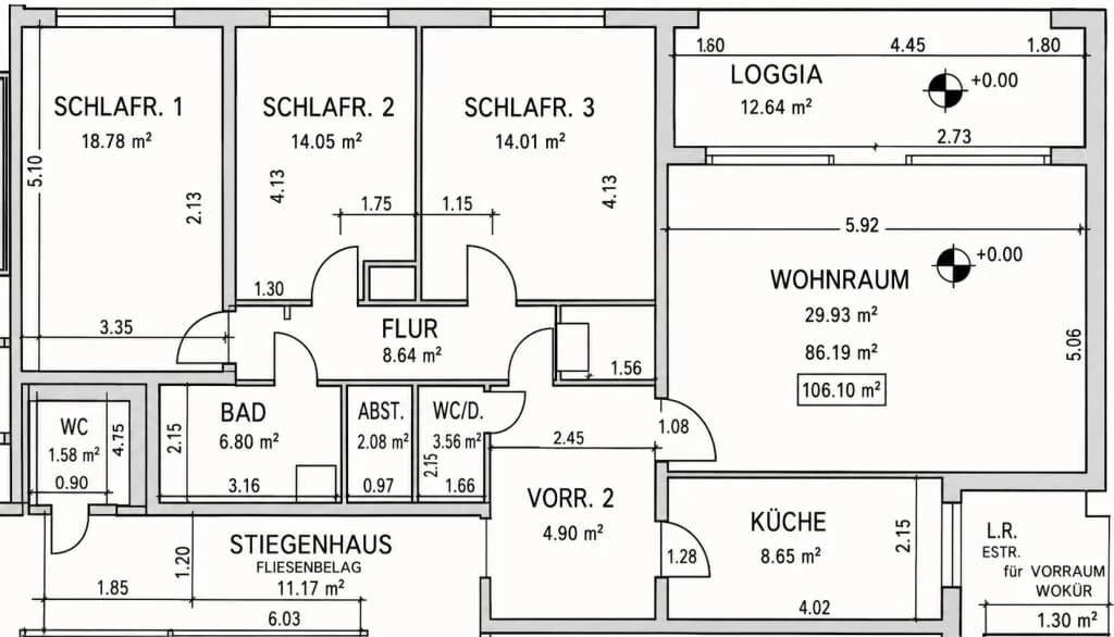 4-Zimmer-Wohnung kaufen in Wien – 106,1 m², € 598.500 – Bild 28 von 28
