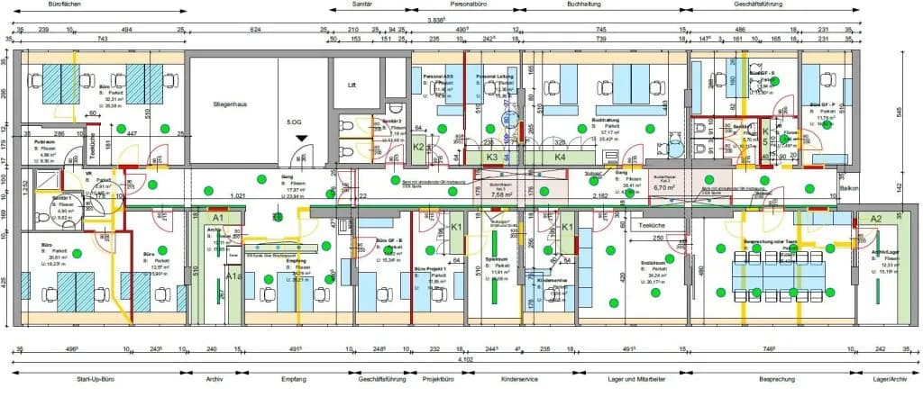 15-Zimmer-Gewerbeimmobilie mieten in Graz – 400 m², € 3.987 – Bild 31 von 31