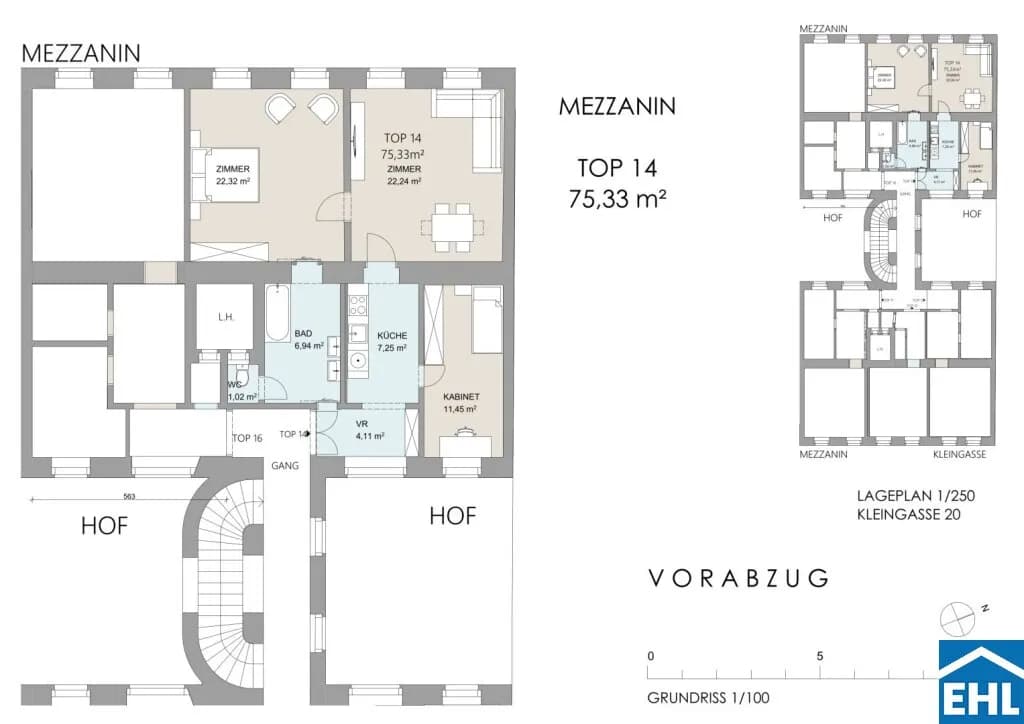 3-Zimmer-Wohnung kaufen in Wien – 75,33 m², € 495.000 – Bild 32 von 32