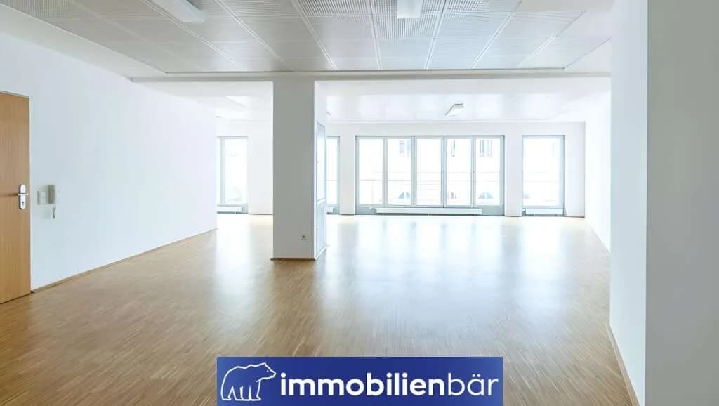1-Zimmer-Gewerbeimmobilie mieten in Linz – 126,19 m², € 1.256