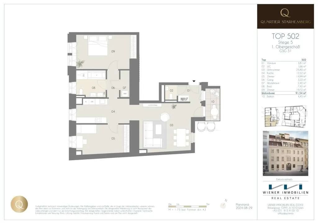 3-Zimmer-Immobilie kaufen in Wien – 90,62 m², € 805.000 – Bild 16 von 19