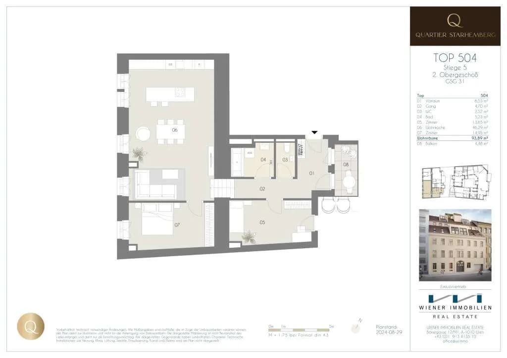 3-Zimmer-Immobilie kaufen in Wien – 93,89 m², € 915.000 – Bild 20 von 23
