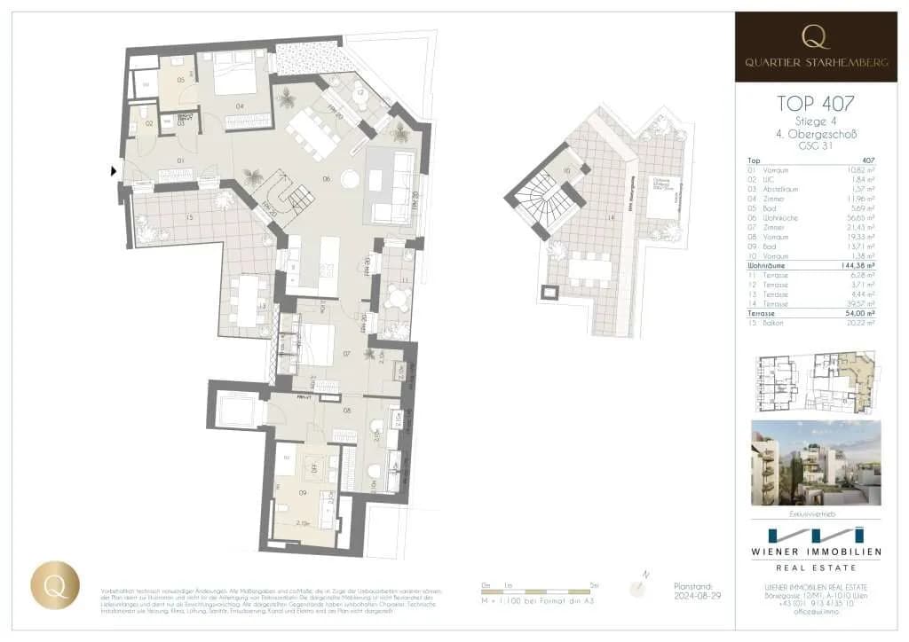3-Zimmer-Wohnung kaufen in Wien – 144,38 m², € 2.150.000 – Bild 25 von 29