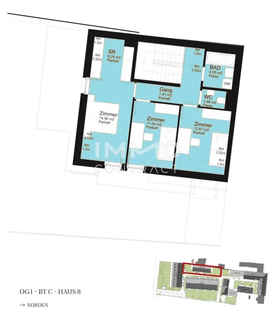 4-Zimmer-Haus kaufen in Wien – 121,42 m², € 945.000 – Bild 11 von 11