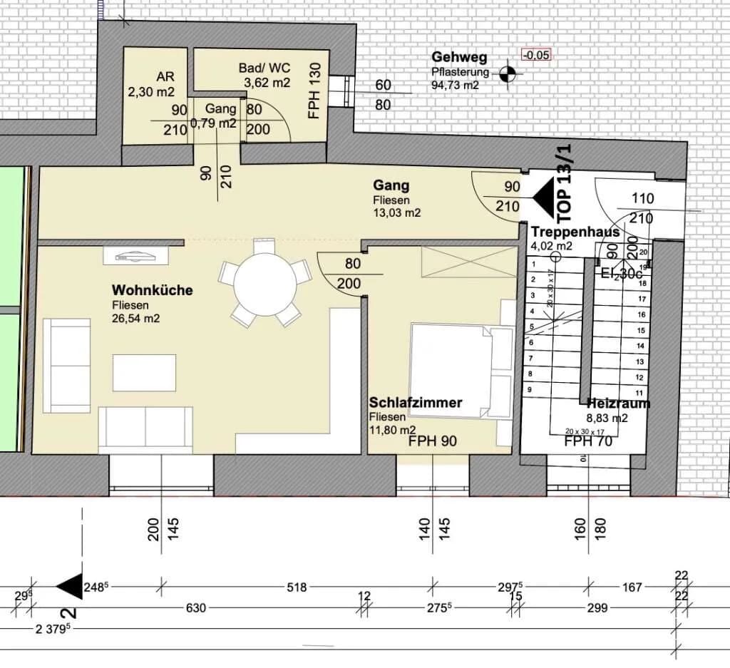 Gewerbeimmobilie kaufen in Tulln – 221,07 m², € 439.000 – Bild 2 von 5
