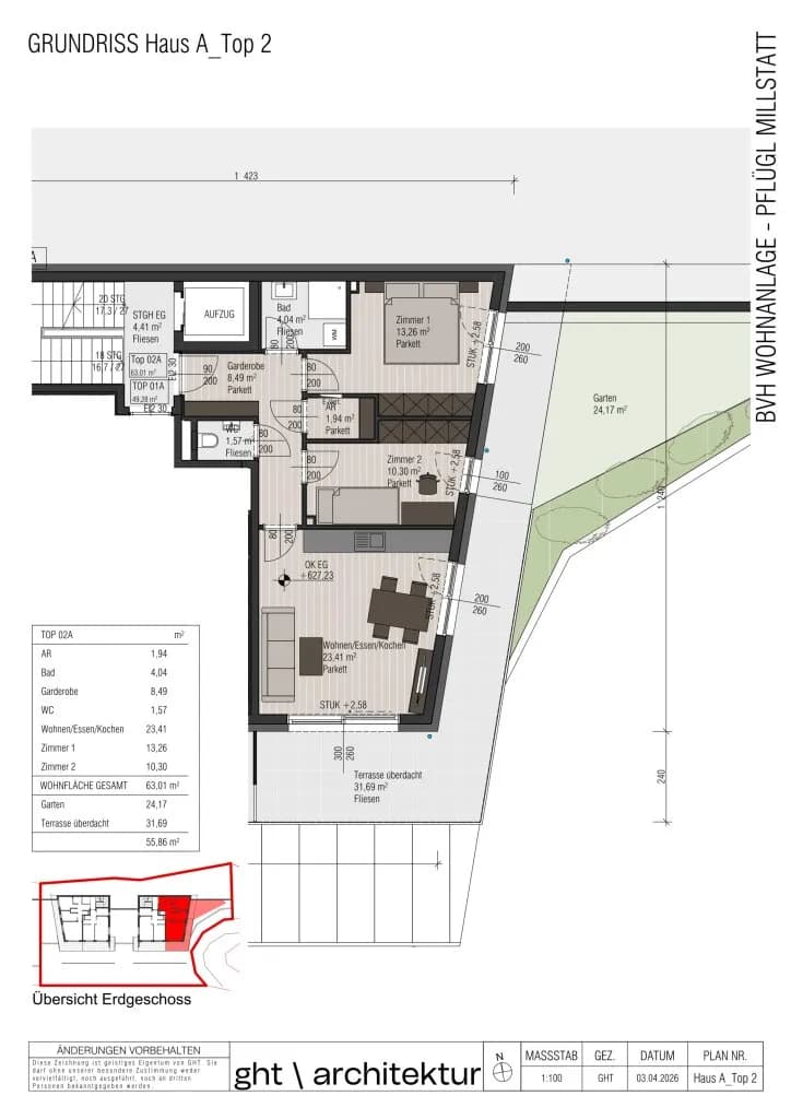 3-Zimmer-Wohnung kaufen in Spittal an der Drau – 63,82 m², € 765.000 – Bild 7 von 11