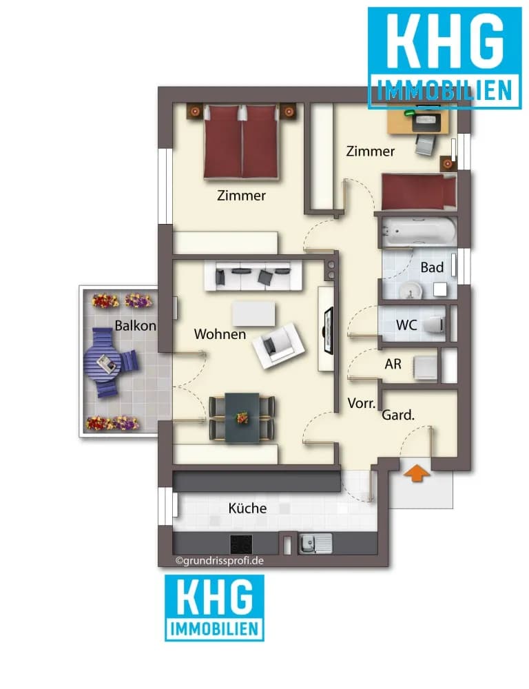 3-Zimmer-Wohnung kaufen in Tulln – 76,72 m², € 250.000 – Bild 13 von 16