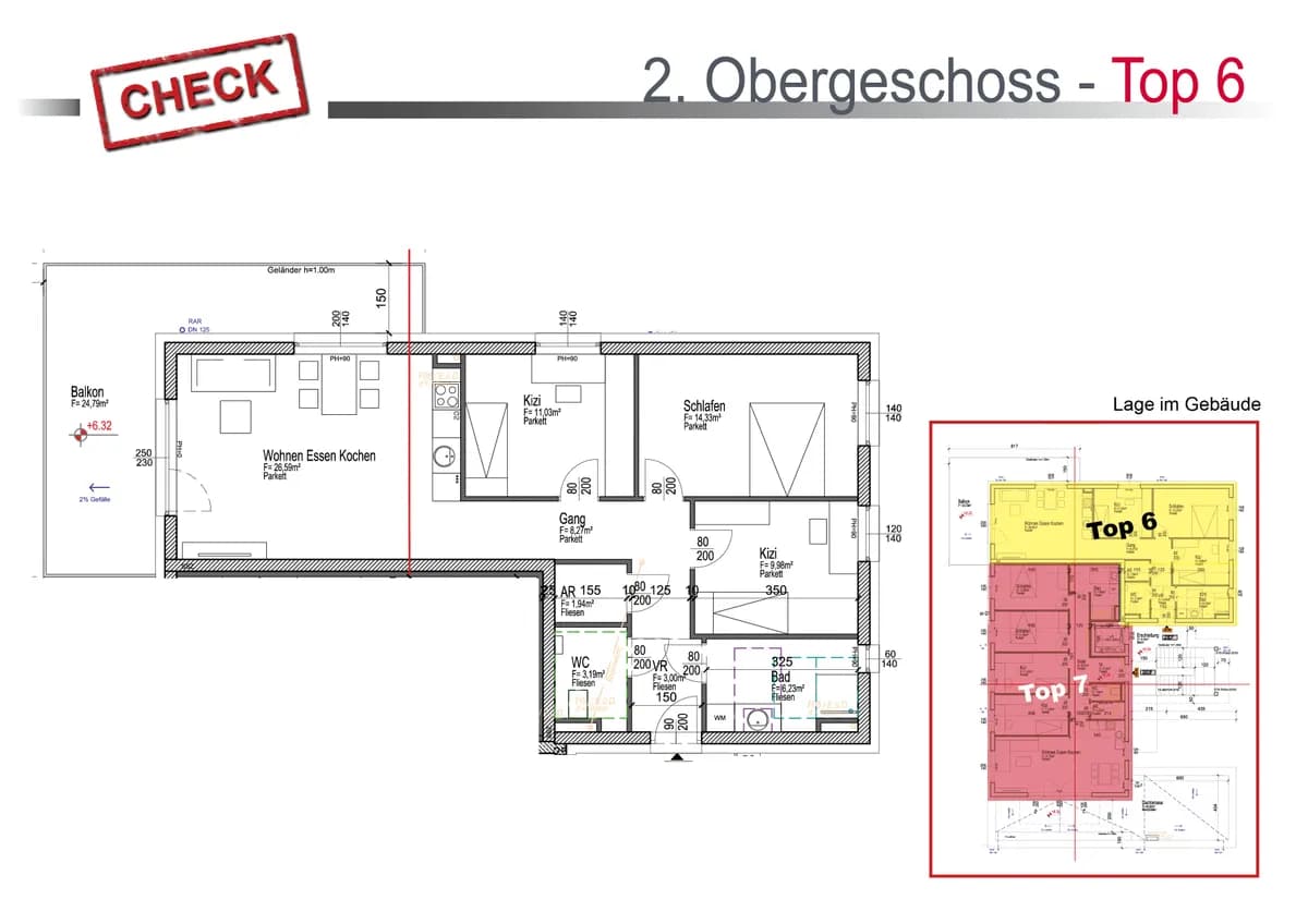 4-Zimmer-Wohnung kaufen in Graz – 85 m², € 414.050 – Bild 5 von 5
