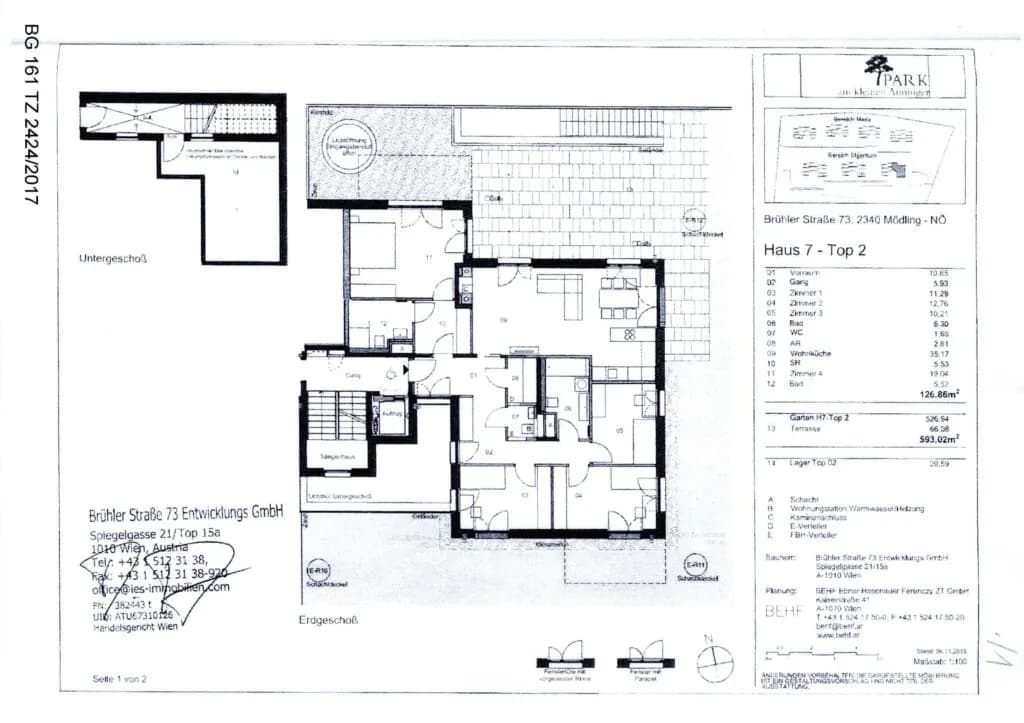4-Zimmer-Wohnung kaufen in Mödling – 126,86 m², € 995.000 – Bild 17 von 17