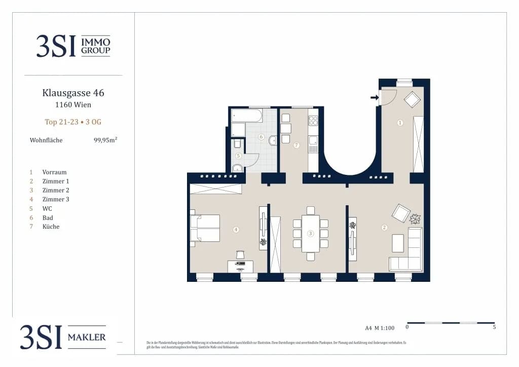 3-Zimmer-Wohnung kaufen in Wien – 99,95 m², € 399.000 – Bild 16 von 16