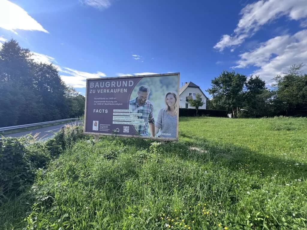Grundstück kaufen in Graz-Umgebung – 1 455 m², € 180.000 – Bild 2 von 10