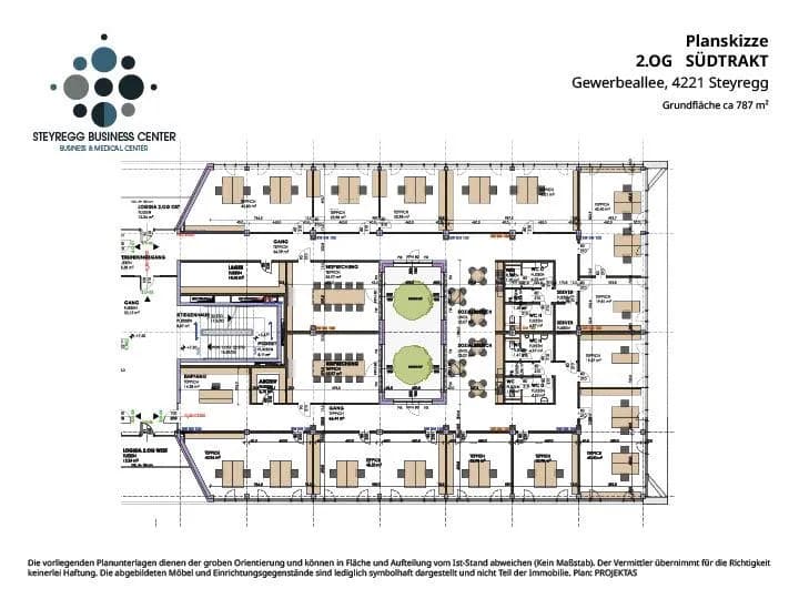 Gewerbeimmobilie mieten in Urfahr-Umgebung – 1 500 m², € 23.310 – Bild 13 von 14