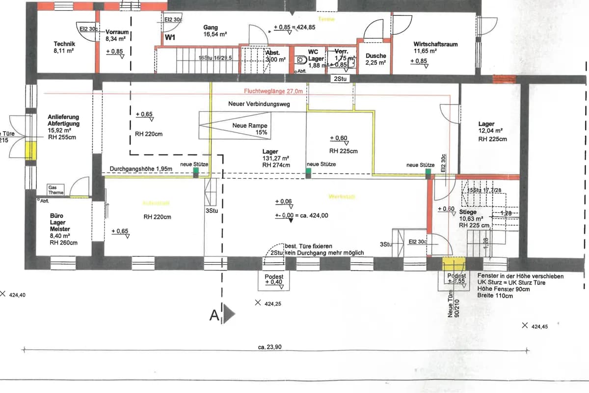 Gewerbeimmobilie mieten in Salzburg-Umgebung – 422 m², € 4.792 – Bild 7 von 8