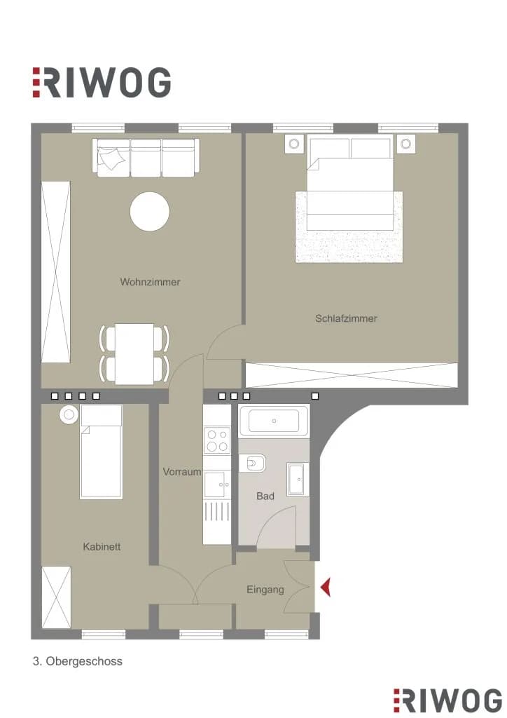 3-Zimmer-Wohnung kaufen in Wien – 69,41 m², € 219.000 – Bild 11 von 11