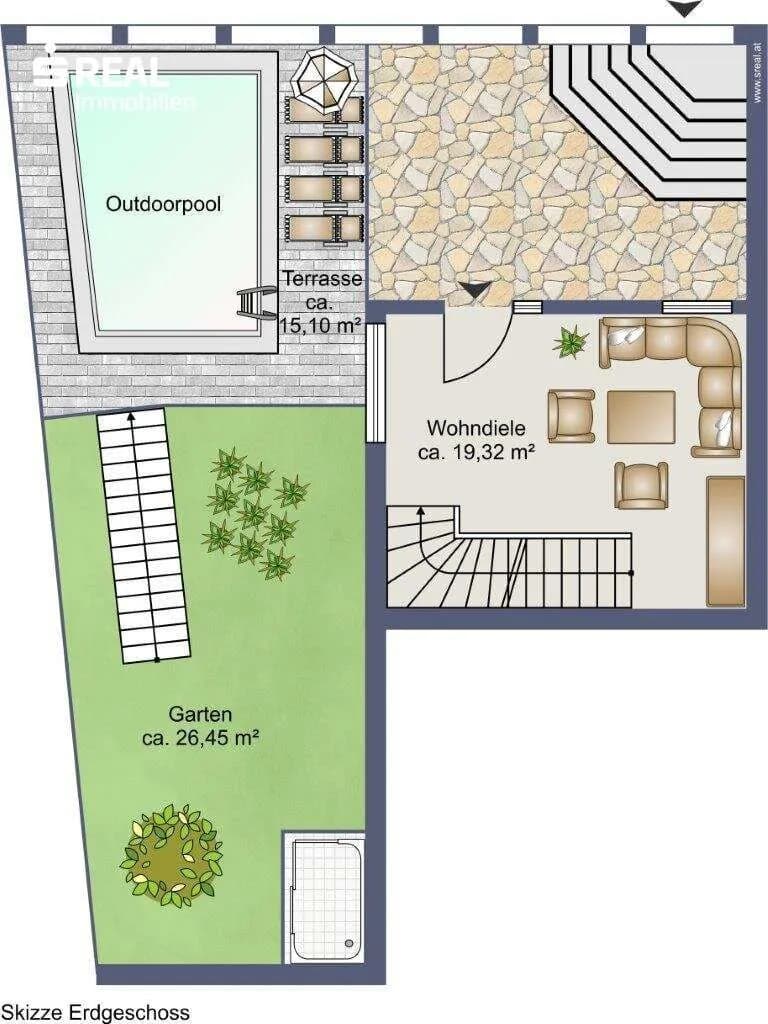 5-Zimmer-Haus kaufen in Mödling – 210 m², € 2.100.000 – Bild 15 von 17