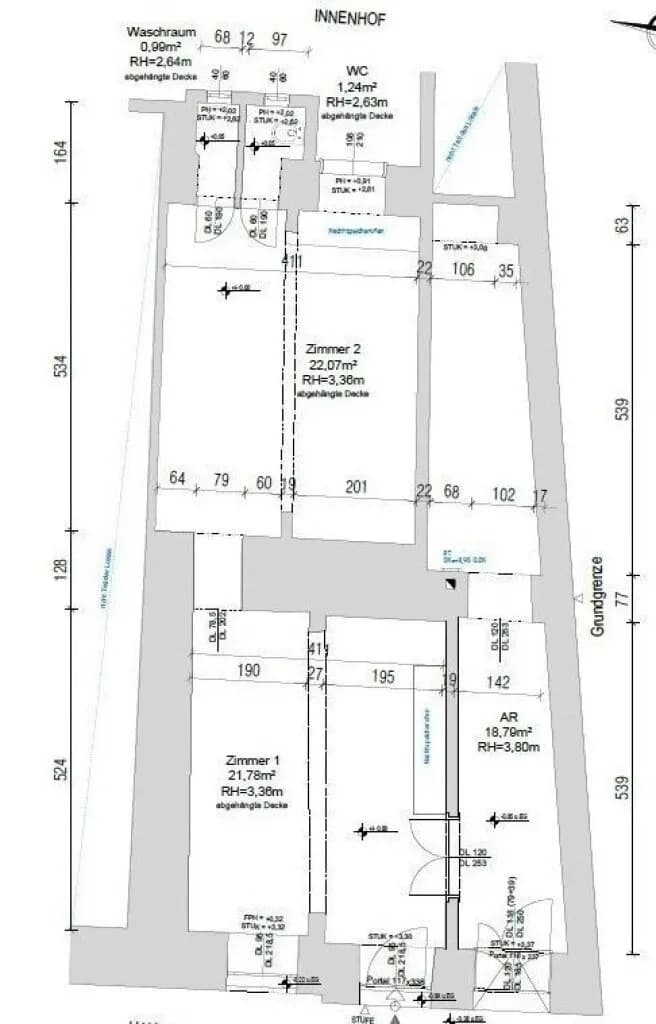 2-Zimmer-Gewerbeimmobilie kaufen in Wien – 65 m², € 249.900 – Bild 8 von 8