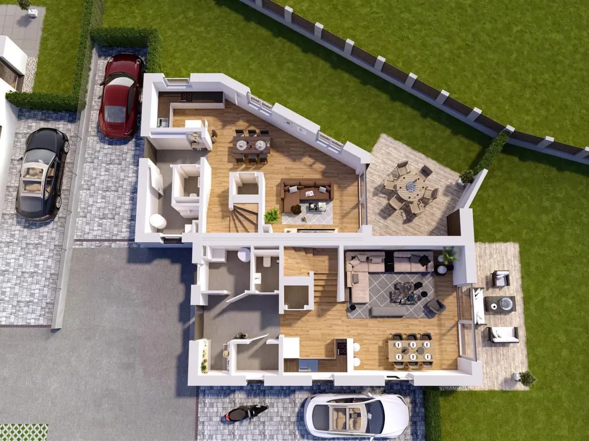 4-Zimmer-Haus kaufen in Baden – 123 m², € 485.000 – Bild 3 von 5