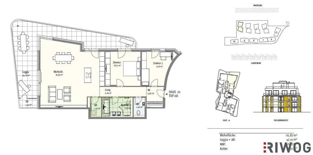 3-Zimmer-Wohnung kaufen in Wien – 112,83 m², € 1.358.000 – Bild 12 von 12