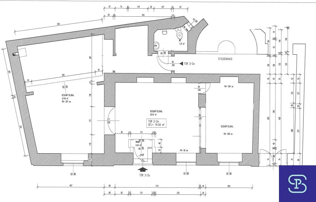 3-Zimmer-Gewerbeimmobilie mieten in Wien – 77 m², € 934 – Bild 13 von 13