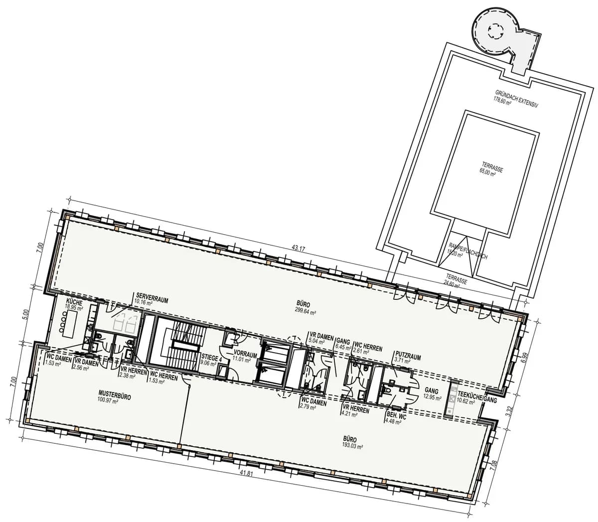 Gewerbeimmobilie mieten in Wien – 319 m², € 6.404 – Bild 23 von 24