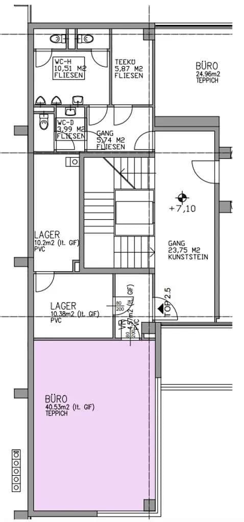 Gewerbeimmobilie mieten in Wien – 53 m², € 13 – Bild 9 von 11