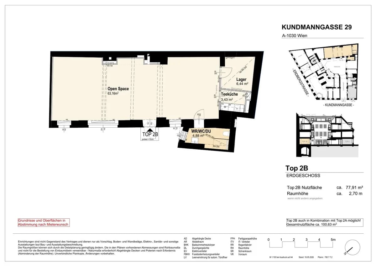 Gewerbeimmobilie mieten in Wien – 80 m², € 1.182 – Bild 5 von 10