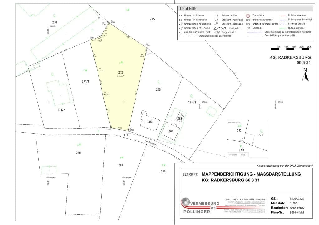 Grundstück kaufen in Südoststeiermark – 1 103 m² – Bild 8 von 9