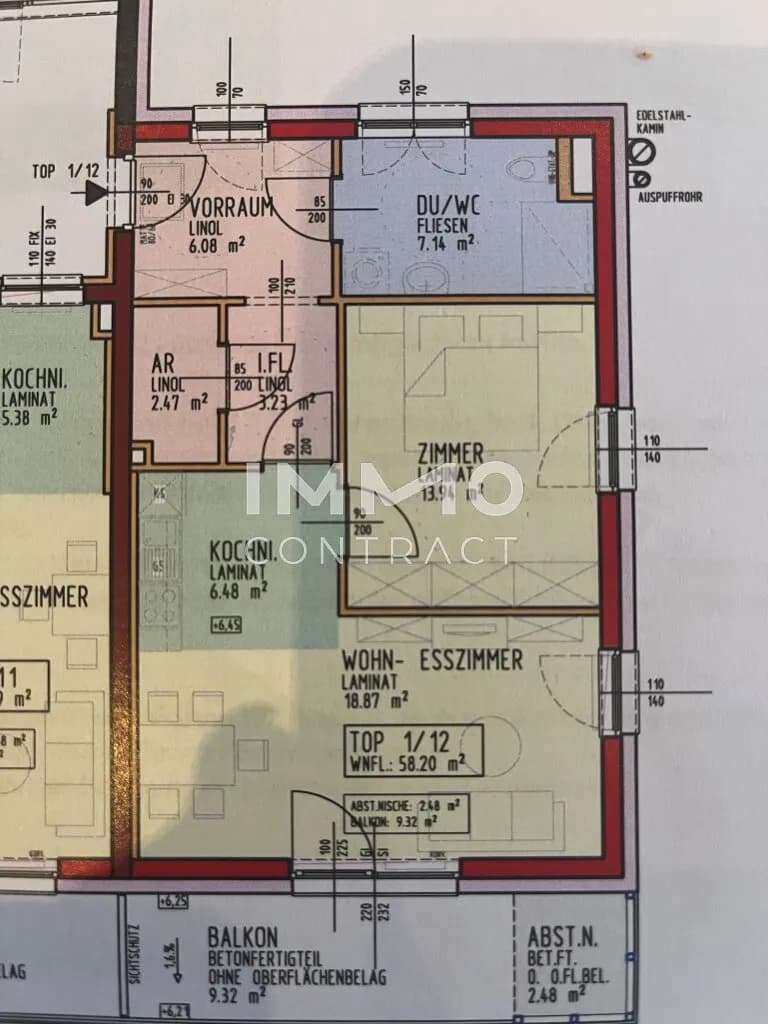 2-Zimmer-Wohnung mieten in Melk – 58,2 m², € 814 – Bild 13 von 13