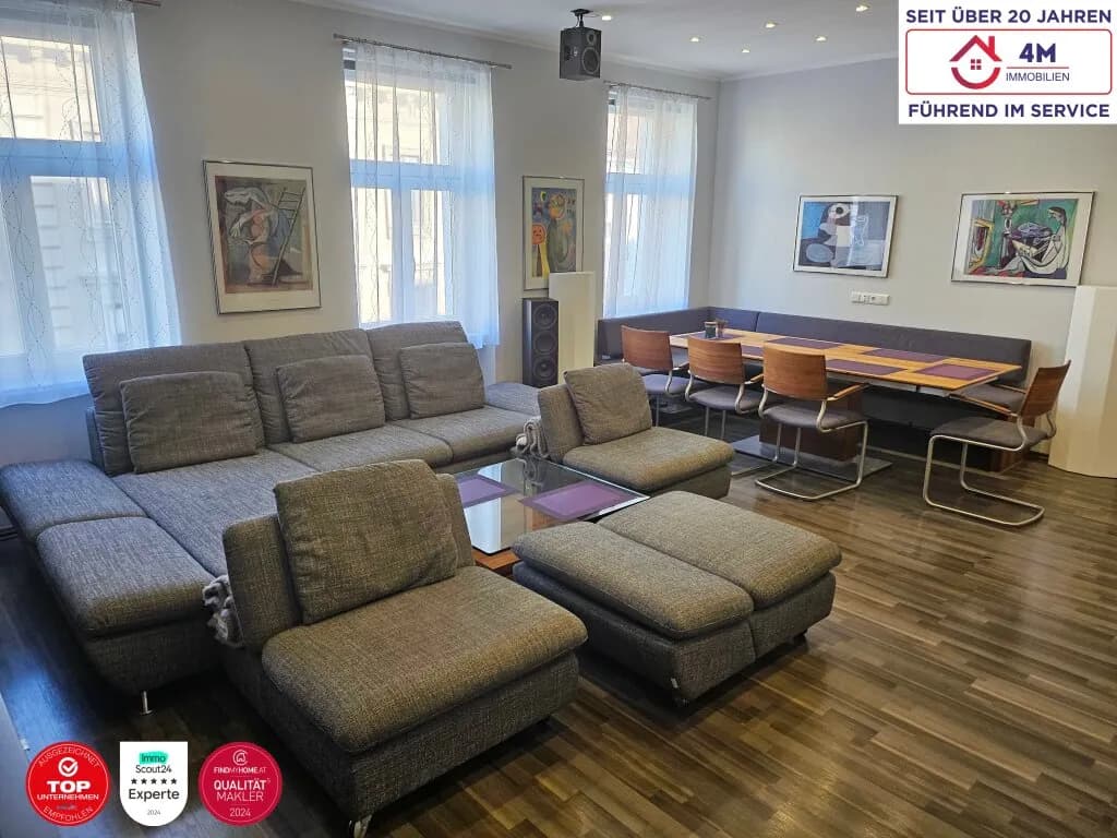 3-Zimmer-Wohnung kaufen in Wien – 107 m², € 595.000 – Bild 1 von 42