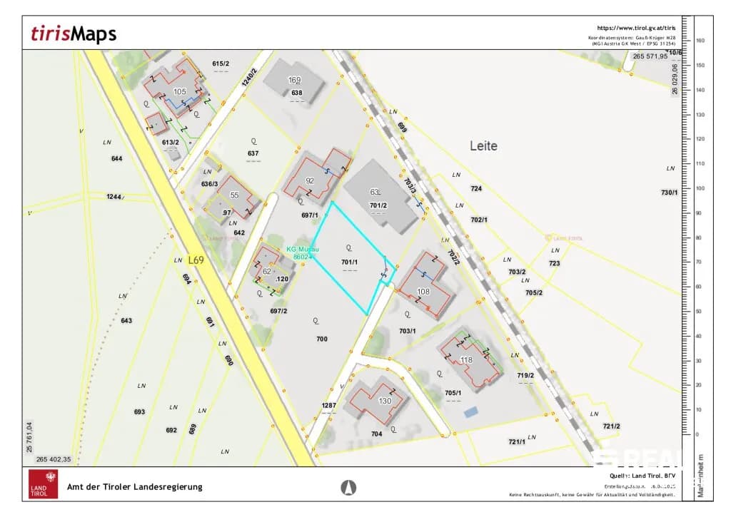 Grundstück kaufen in Reutte – 742 m², € 160.000 – Bild 16 von 19
