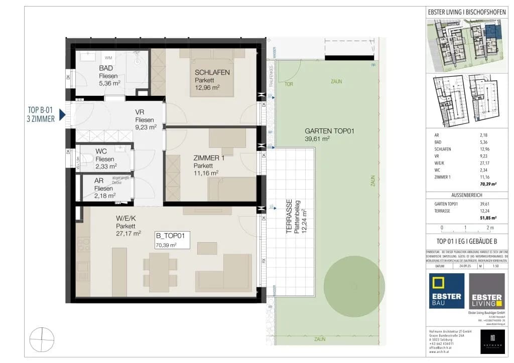 3-Zimmer-Wohnung mieten in Sankt Johann im Pongau – 70,3 m², € 1.446 – Bild 10 von 10