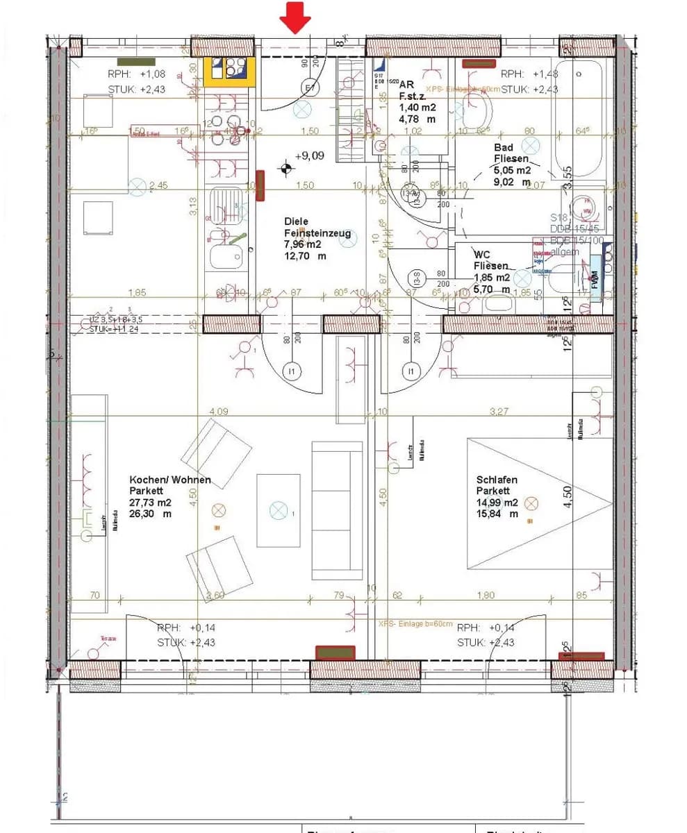 2-Zimmer-Wohnung mieten in Graz – 58,9 m², € 793 – Bild 2 von 11