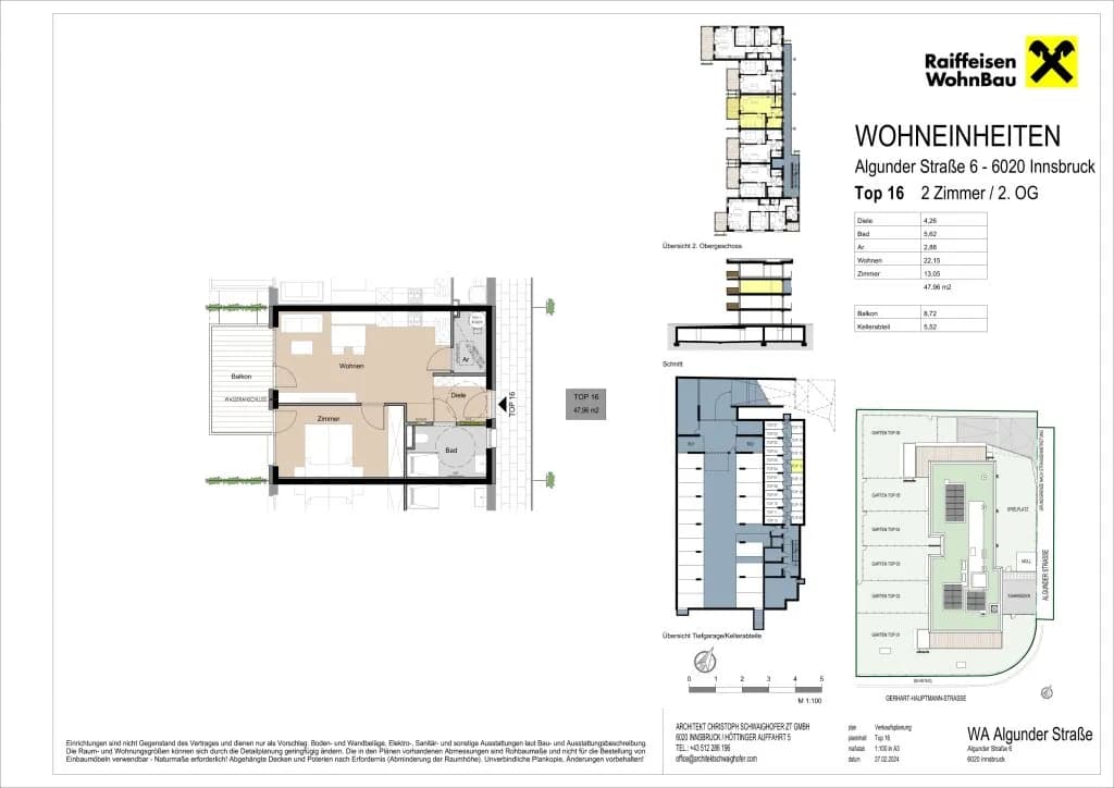 2-Zimmer-Wohnung kaufen in Innsbruck – 47,98 m², € 513.800 – Bild 11 von 11